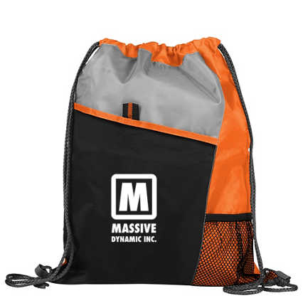 Add Your Logo: Active Drawstring Backpack